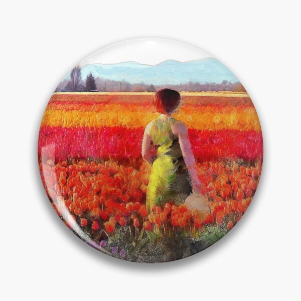 Item preview, Afternoon in the Tulip Fields designed and sold by SeaChangeDesign.