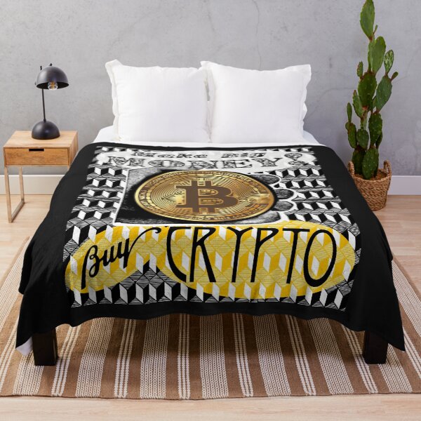 Item preview, Buy Crypto | Bitcoin | Vintage | Black and White designed and sold by spinolator.
