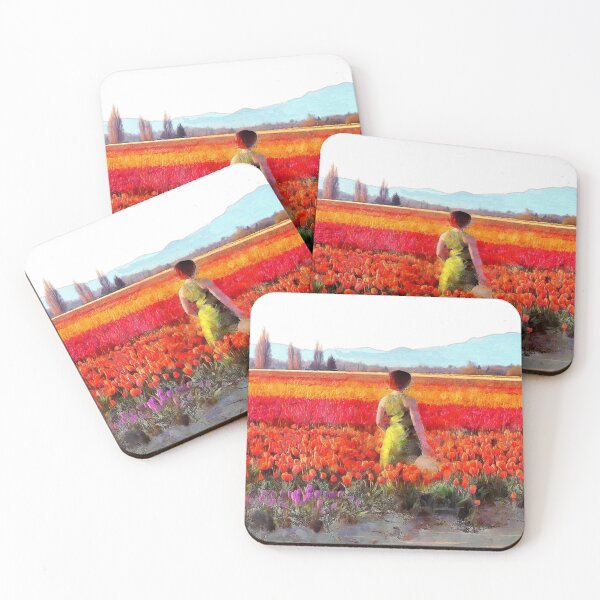 Item preview, Afternoon in the Tulip Fields designed and sold by SeaChangeDesign.