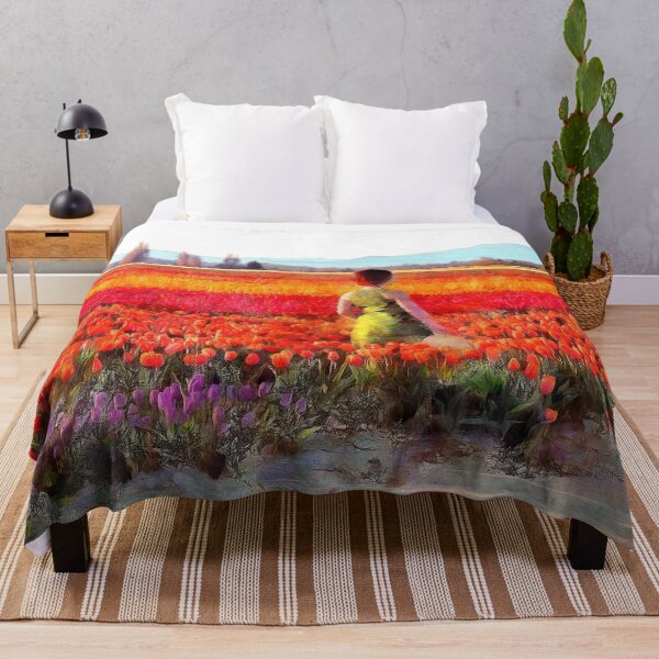 Item preview, Afternoon in the Tulip Fields designed and sold by SeaChangeDesign.