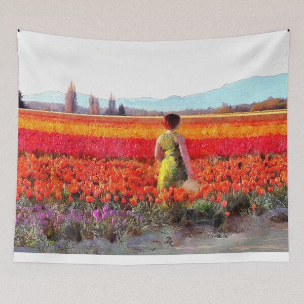 Item preview, Afternoon in the Tulip Fields designed and sold by SeaChangeDesign.