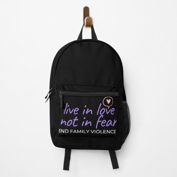 Item preview, END FAMILY VIOLENCE | Live in love not in fear | say no to violence against women | end domestic violence protest designed and sold by Le Plus Three.