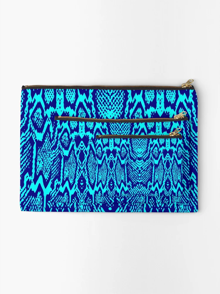 Thumbnail 2 of 4, Zipper Pouch, Python Skin designed and sold by DesignFantazia.