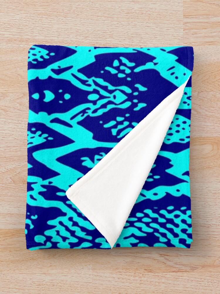 Thumbnail 3 of 6, Throw Blanket, Python Skin designed and sold by DesignFantazia.