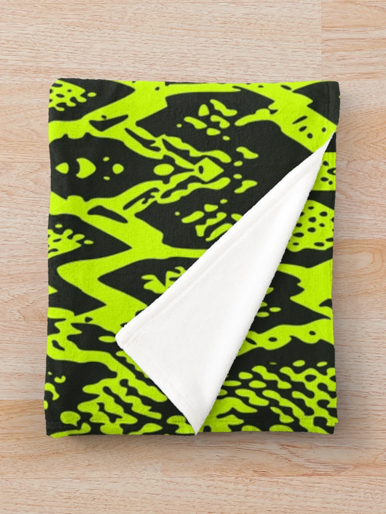 Thumbnail 3 of 6, Throw Blanket, Python Skin designed and sold by DesignFantazia.