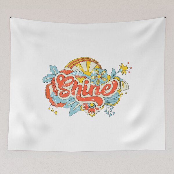 Item preview, Shine Sunshine Retro Vintage designed and sold by ALittleOffShop.