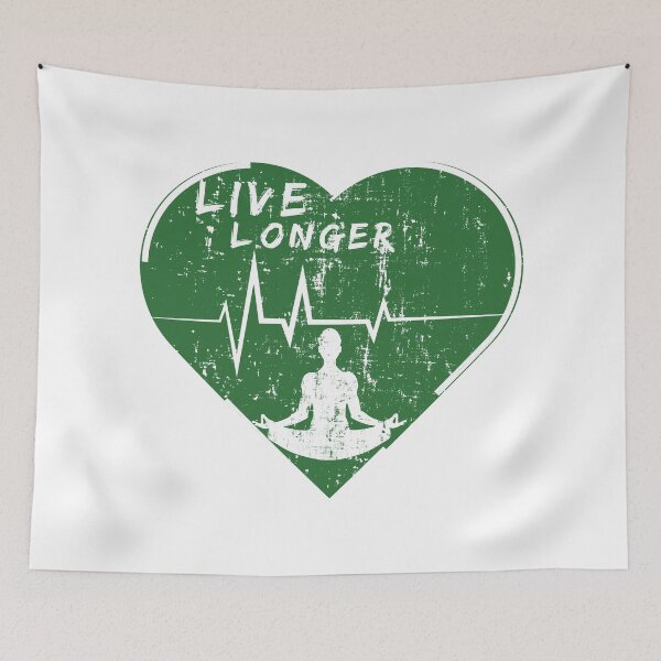 Item preview,  LIVE LONGER, YOGA designed and sold by MHDesignstore.