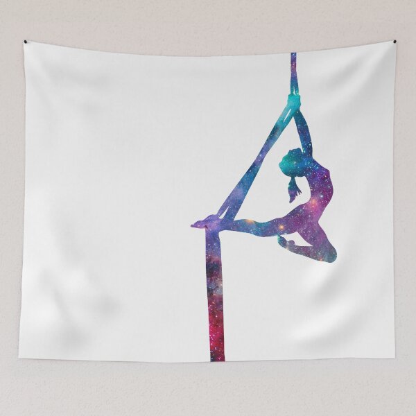 Item preview, Aerial Stars 1- Aerial Silks, Circus, and Outer Space designed and sold by FlyingFoxDesign.