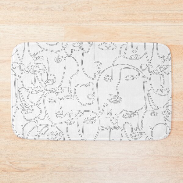 Item preview, Abstract Faces Line Art designed and sold by TheImperfecto.
