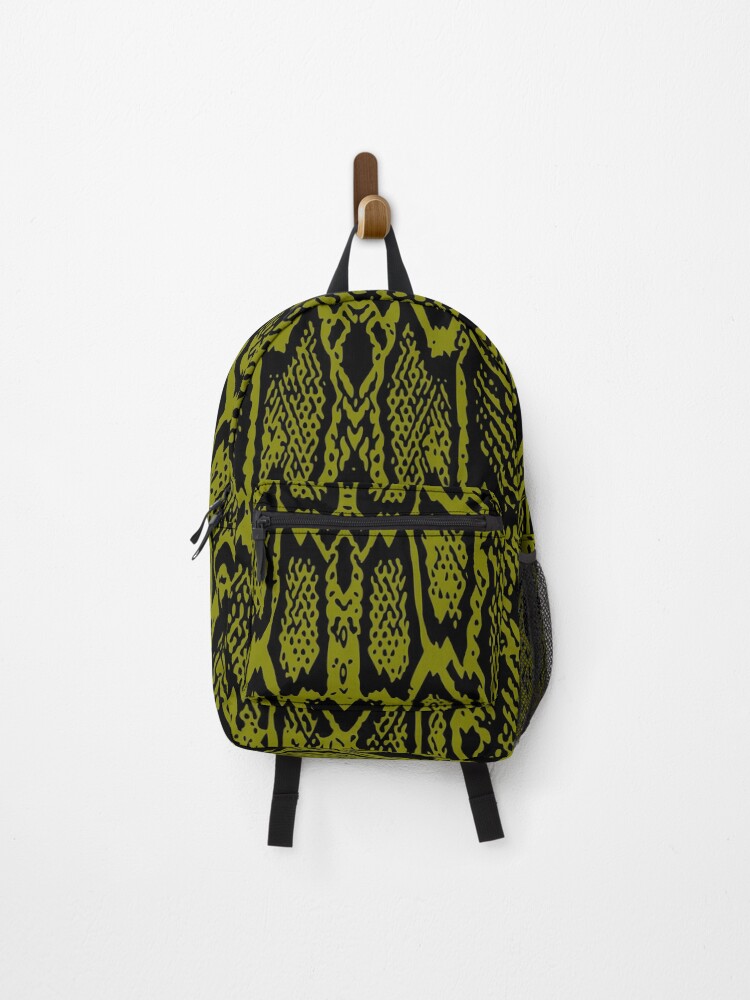 Thumbnail 1 of 3, Backpack, Python Skin designed and sold by DesignFantazia.