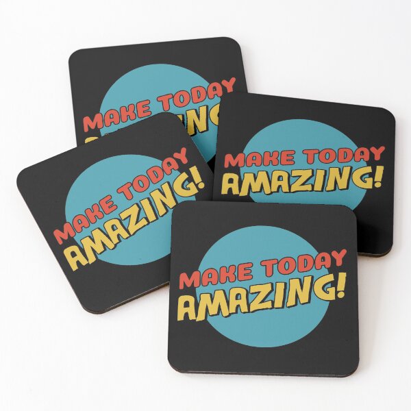 Item preview, Make Today Amazing Positive Inspiring Motivational Quote designed and sold by TKsTees.