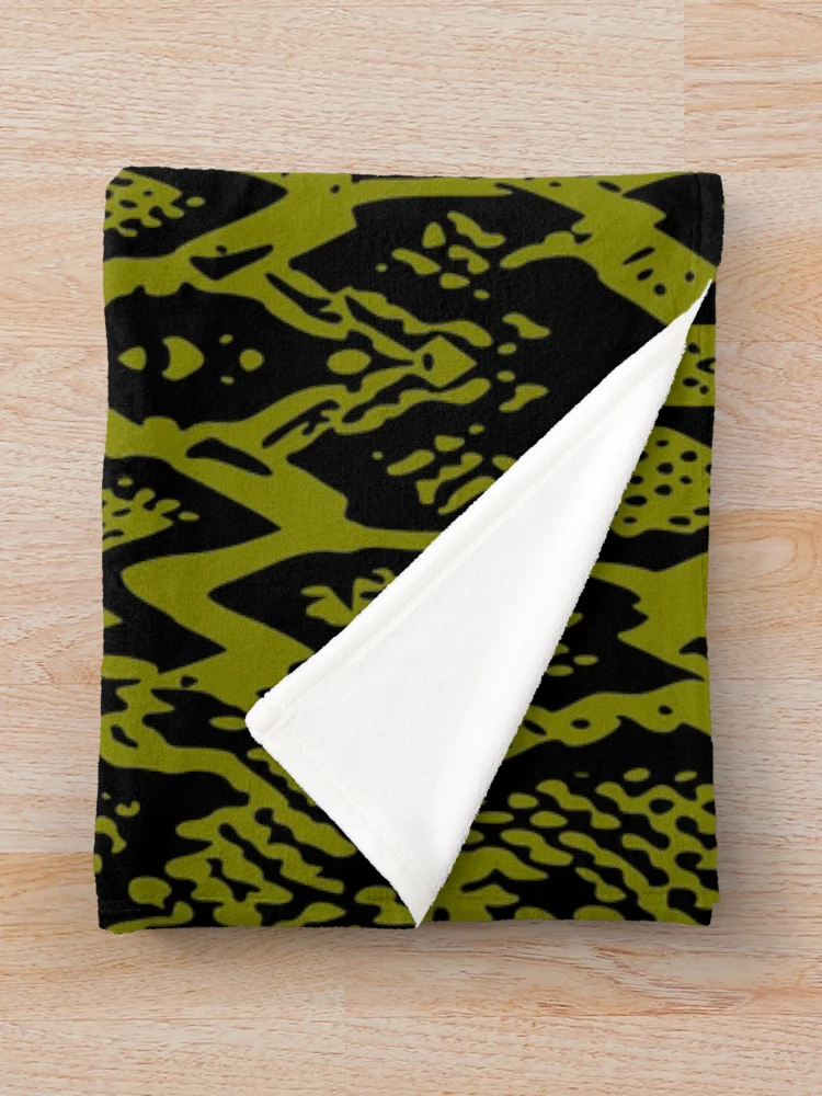 Thumbnail 3 of 6, Throw Blanket, Python Skin designed and sold by DesignFantazia.