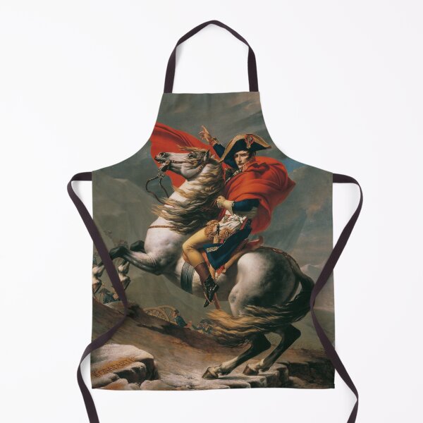 Item preview, Napoleon Bonaparte Crossing the Alps, Belvedere version by Jacques-Louis David designed and sold by The Great Art.