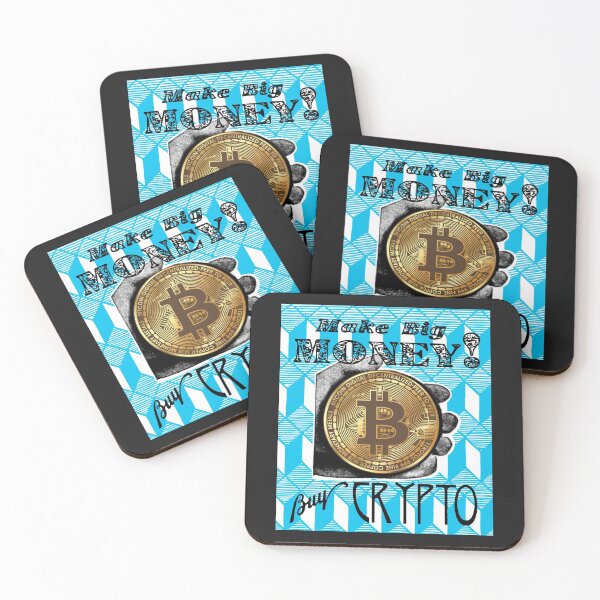 Item preview, Buy Crypto | Bitcoin | Vintage | Blue designed and sold by spinolator.