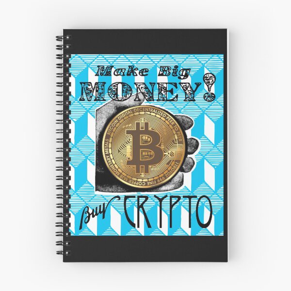 Item preview, Buy Crypto | Bitcoin | Vintage | Blue designed and sold by spinolator.