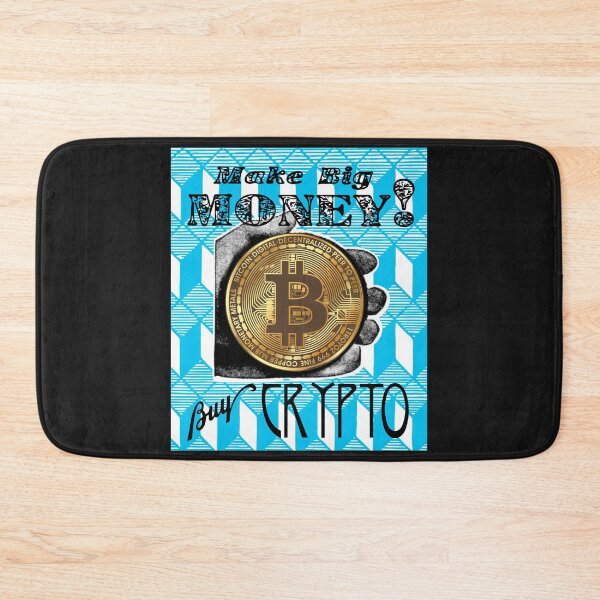 Item preview, Buy Crypto | Bitcoin | Vintage | Blue designed and sold by spinolator.