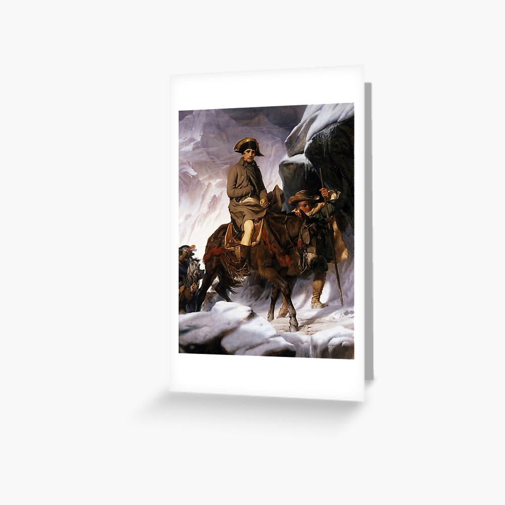 Bonaparte Crossing the Alps Paul Delaroche 1850
