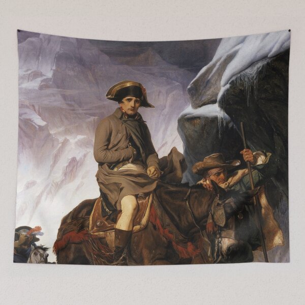 Item preview, Bonaparte Crossing the Alps Paul Delaroche 1850 designed and sold by The Great  Art.