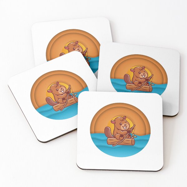 Item preview,  cute beaver sunset  landscape gifts designed and sold by DANT-shirts.
