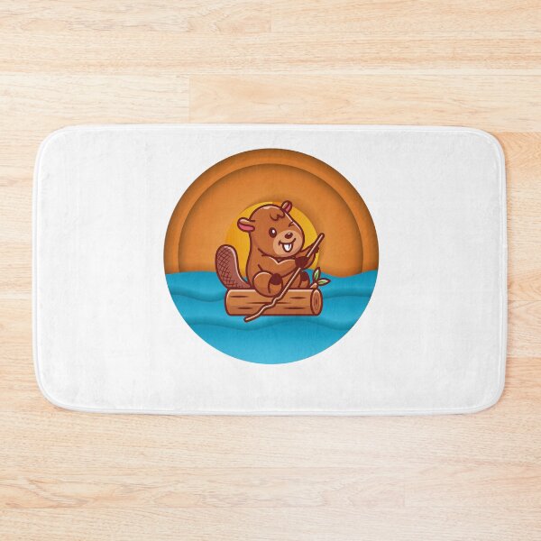 Item preview,  cute beaver sunset  landscape gifts designed and sold by DANT-shirts.