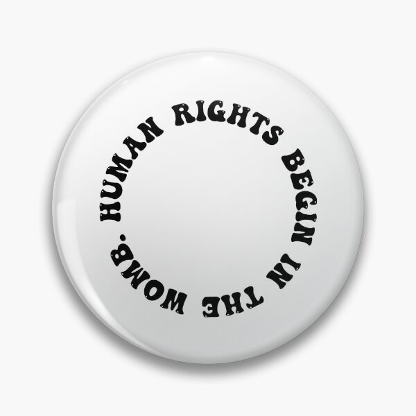 Item preview, Human Rights (black and white circle) designed and sold by ChandlerLasch.