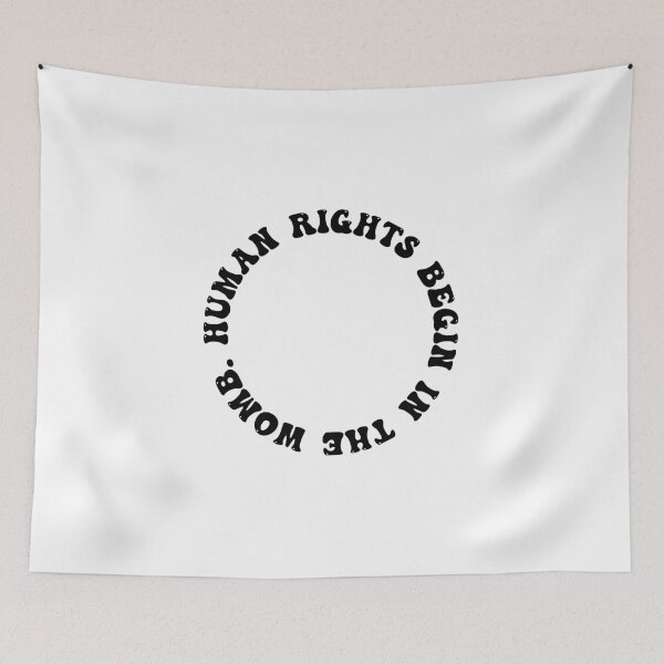 Item preview, Human Rights (black and white circle) designed and sold by ChandlerLasch.