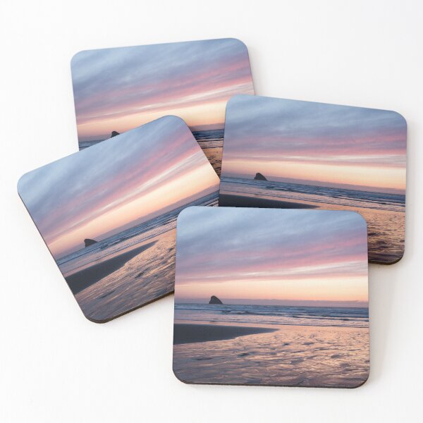 Item preview, Lingering Glow Pacific Coast Beach Sunset designed and sold by nancyjcreates.