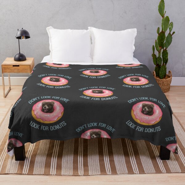 Item preview, Don't Look for Love Look for Donuts Bear designed and sold by Blobertinka.