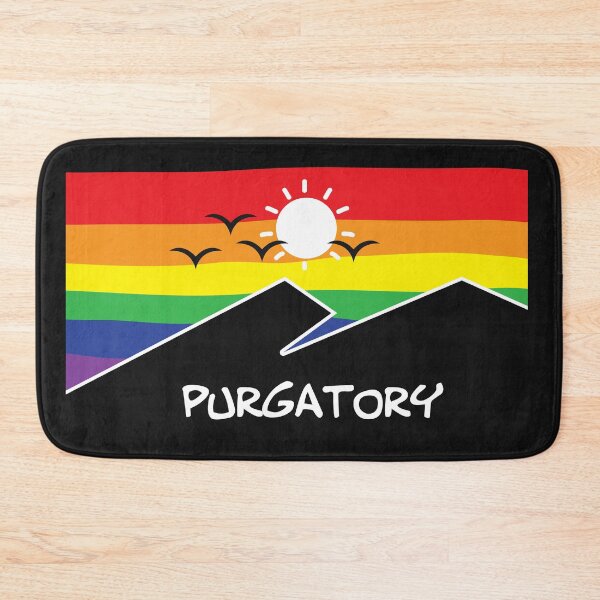 Item preview, purgatory pride rainbow sunset designed and sold by Starstacks.