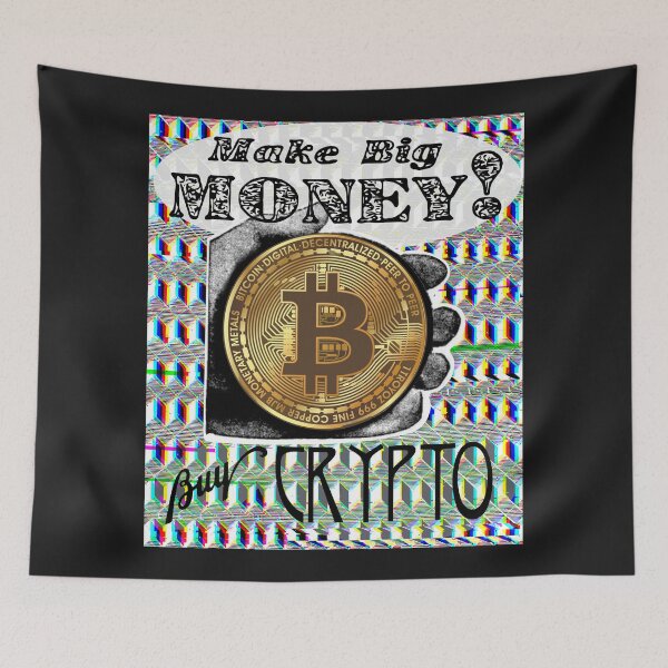 Item preview, Buy Crypto | Bitcoin | Vintage | Retro | Glitch designed and sold by spinolator.