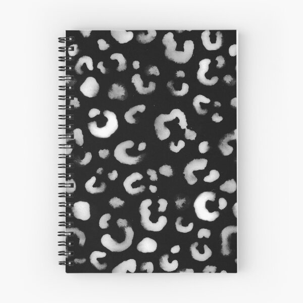 Item preview, Black and White Handmade Leopard Texture designed and sold by Carolina Diaz.
