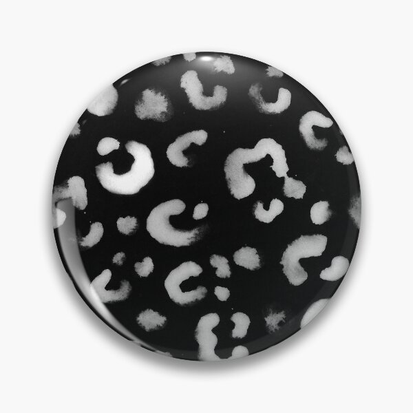 Item preview, Black and White Handmade Leopard Texture designed and sold by Carolina Diaz.