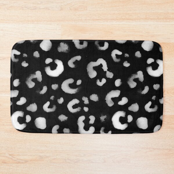 Item preview, Black and White Handmade Leopard Texture designed and sold by Carolina Diaz.