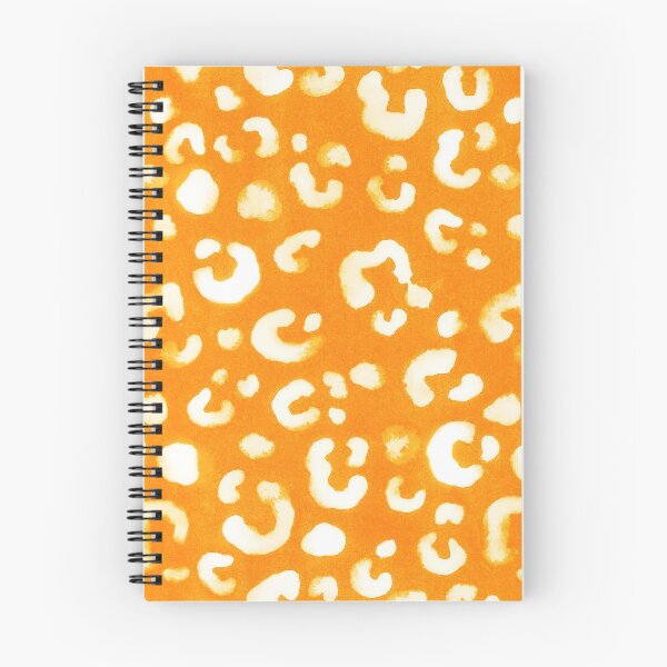 Artikelvorschau, Orange Handmade Leopard Texture entworfen und verkauft von Carolina Diaz.