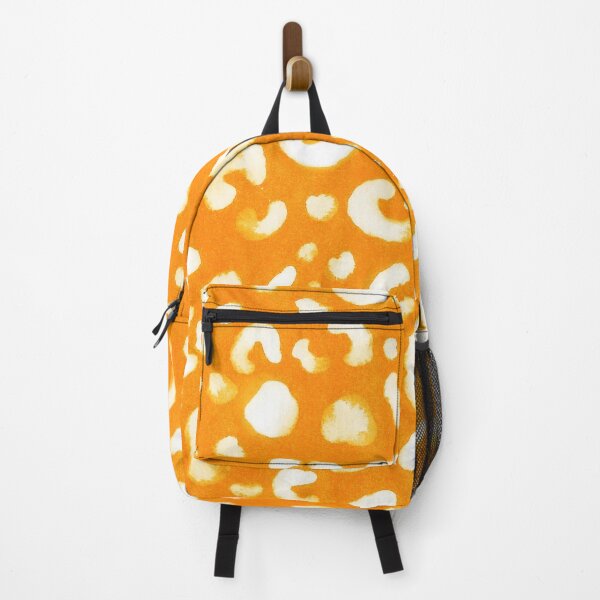 Item preview, Orange Handmade Leopard Texture designed and sold by Carolina Diaz.