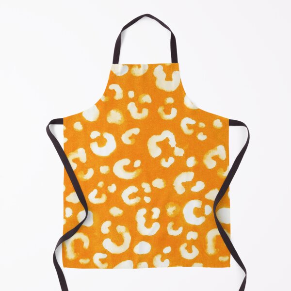 Item preview, Orange Handmade Leopard Texture designed and sold by Carolina Diaz.