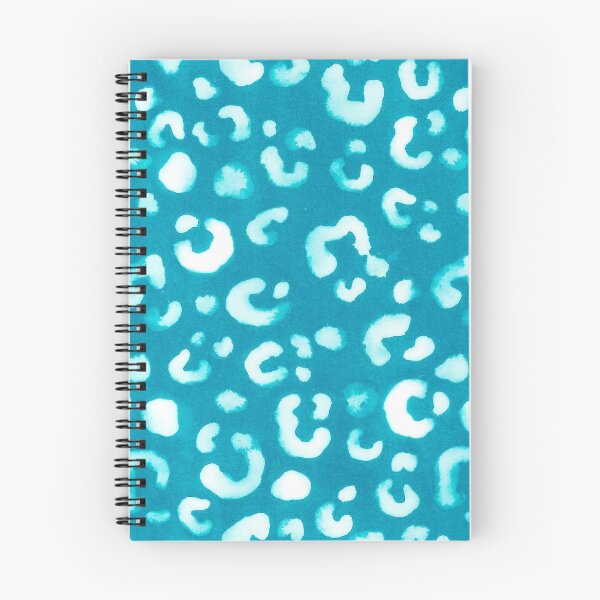Artikelvorschau, Teal Handmade Leopard Texture entworfen und verkauft von Carolina Diaz.