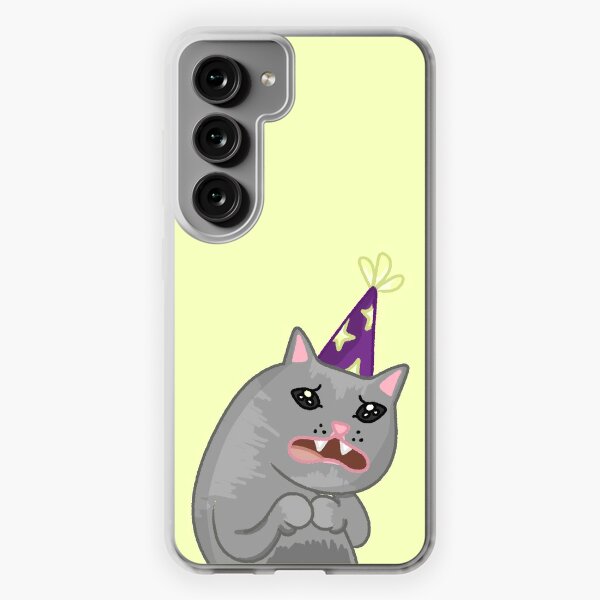 Galaxy S20 Happy Birthday Beluga Cat Case