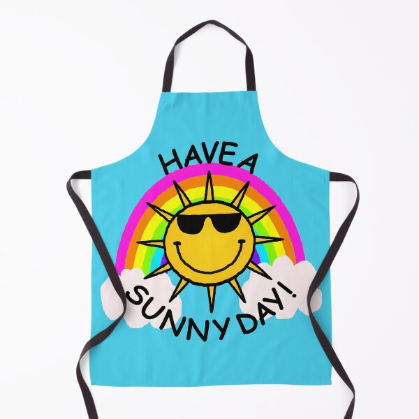 Item preview, Have a Sunny Day - Sun and Rainbow designed and sold by RawSunArt.