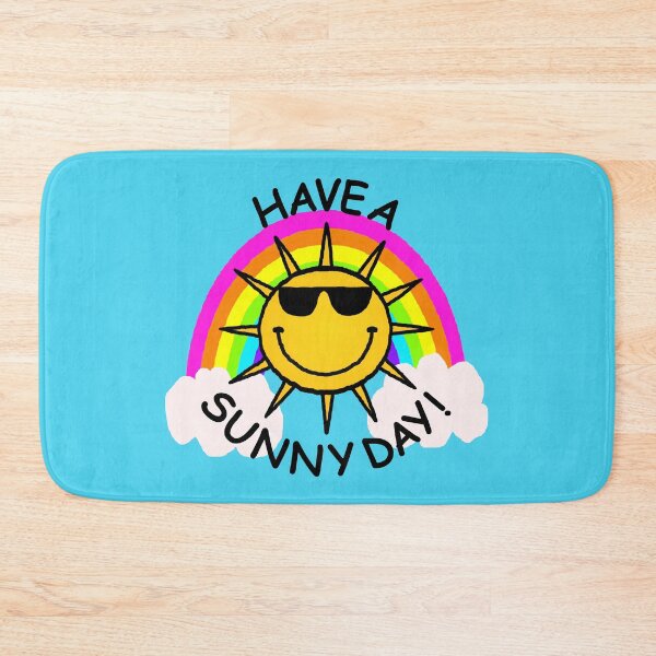 Item preview, Have a Sunny Day - Sun and Rainbow designed and sold by RawSunArt.