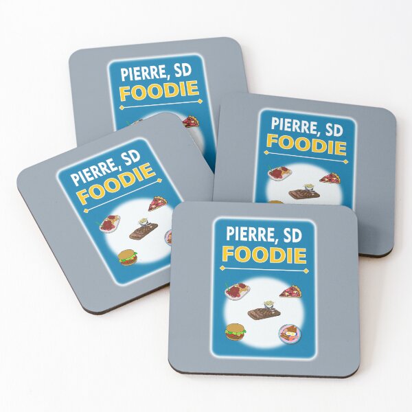 Item preview, PIERRE, SD - Foodie - Agua Blue Background designed and sold by ThisNThatImages.