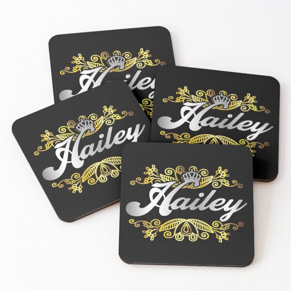 Item preview, Hailey name design - Hailey- i'm Hailey,  gift for Hailey- Happy birth day Hailey, female name design  designed and sold by BAYIDESIGNER.