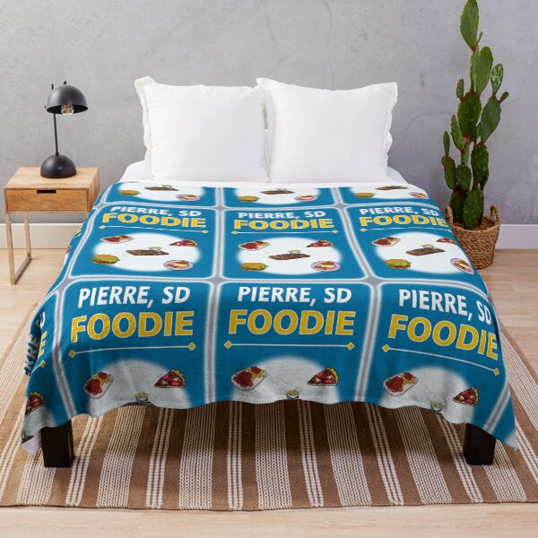 Item preview, PIERRE, SD - Foodie - Agua Blue Background designed and sold by ThisNThatImages.