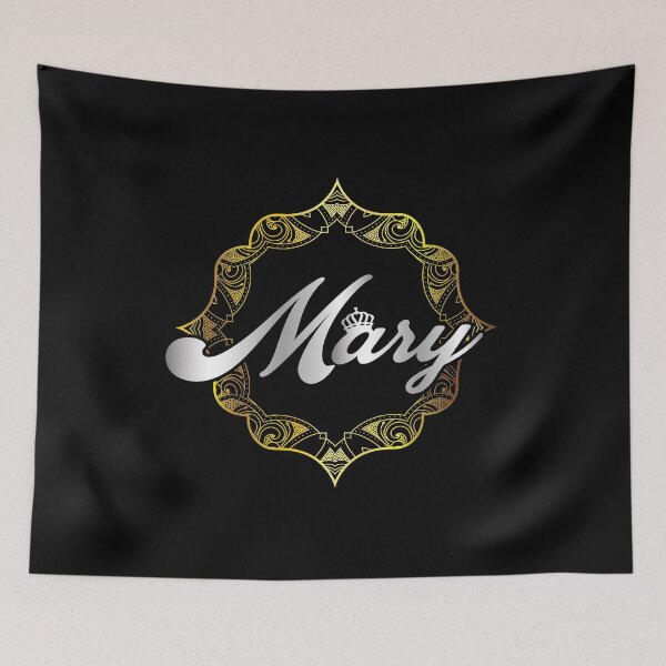 Item preview, Mary name design - Mary- i'm Mary,  gift for Mary- Happy birth day Mary, female name design  designed and sold by BAYIDESIGNER.