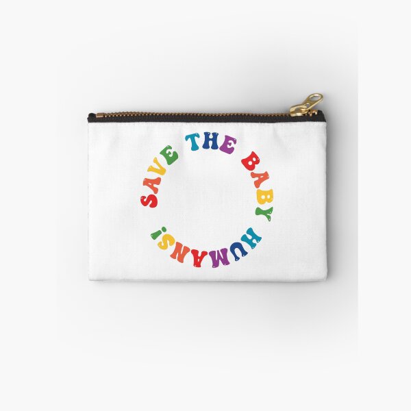 Item preview, Save the Baby Humans (rainbow circle) designed and sold by ChandlerLasch.