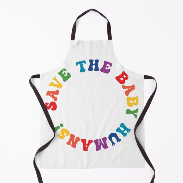 Item preview, Save the Baby Humans (rainbow circle) designed and sold by ChandlerLasch.