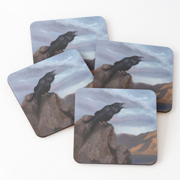 Item preview, Call of the Mojave, Raven at Sunrise designed and sold by artbyrjandreae.