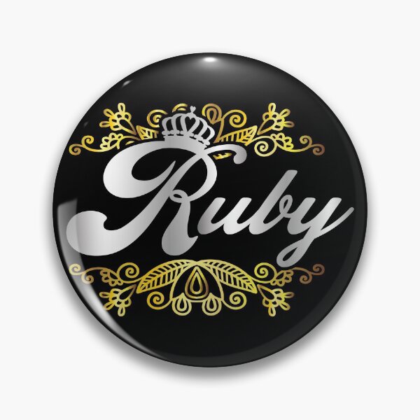 Item preview, Ruby name design - Ruby- i'm Ruby,  gift for Ruby- Happy birth day Ruby, female name design  designed and sold by BAYIDESIGNER.