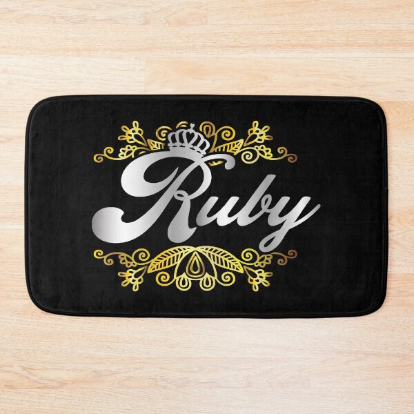 Item preview, Ruby name design - Ruby- i'm Ruby,  gift for Ruby- Happy birth day Ruby, female name design  designed and sold by BAYIDESIGNER.