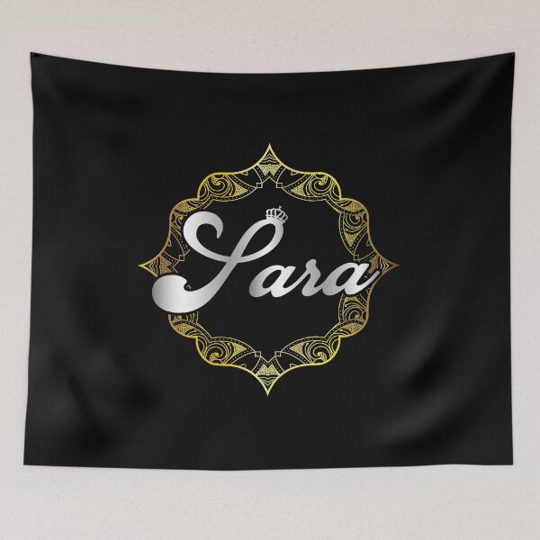Item preview, Sara name design - Sara- i'm Sara,  gift for Sara- Happy birth day Sara, female name design  designed and sold by BAYIDESIGNER.